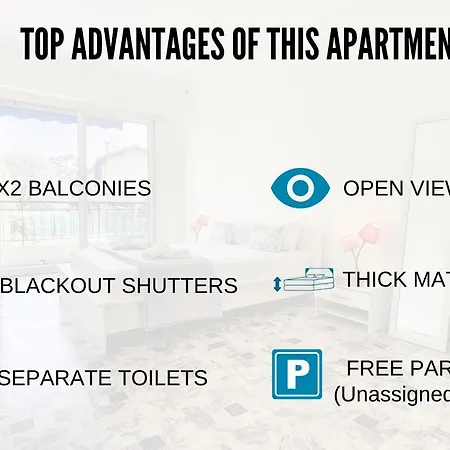 Apartment Nestor&jeeves - Solar - By Sea - Balcony *